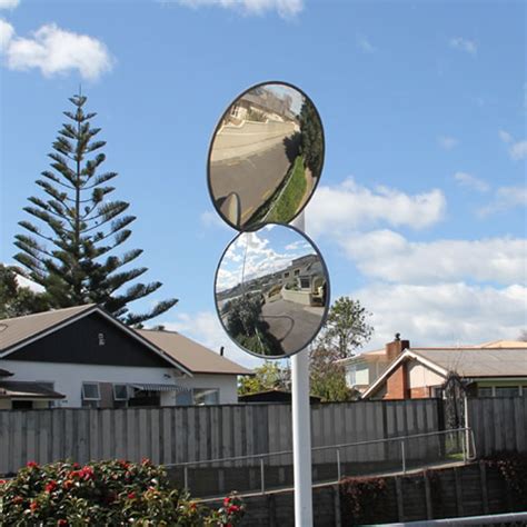 12 Outdoor Heavy Duty Acrylic Convex Mirror