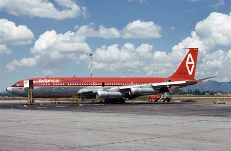 Avianca Boeing 707 Hk 1849 A Scan Of A Kodachrome Slide Fr Flickr