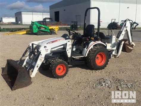 2012 Bobcat Ct122b 4x4 Mini Backhoe Loader In Katy Texas United