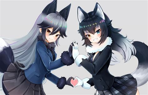 Silver Fox Kemono Friends Desktop Wallpapers Phone Wallpaper Pfp