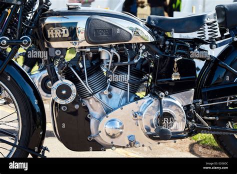 Vintage 1939 Vincent Hrd Series A Rapide Motorcycle Classic British