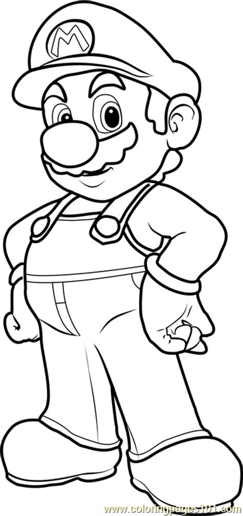 Printable Mario Color By Number Coloring Page Free Printable Coloring