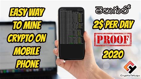 The app runs in the background while you're using your phone, and you receive rewards for it. Easy & Simple way to Mine Crypto on any Mobile Phone 2020 ...