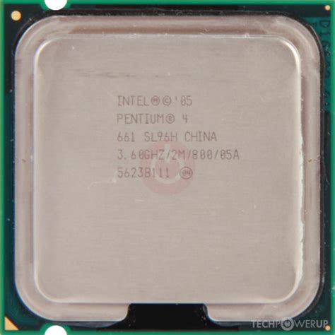 Intel Pentium 4 Ht 661 Specs Techpowerup Cpu Database