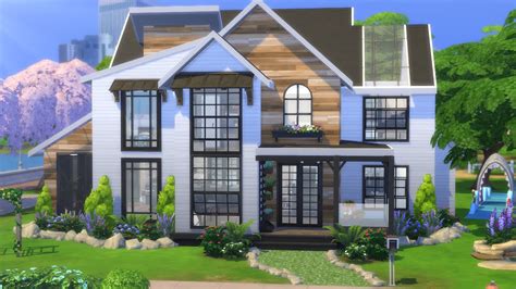 House The Sims 4 No Cc Margaret Wiegel