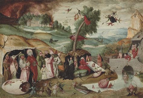Follower of Hieronymus Bosch , The Temptation of Saint Anthony | Christie's
