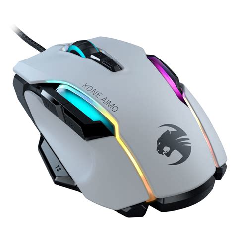 Damit sie zuhause mit seiner roccat kone software hinterher wirklich glücklich sind, hat unser team an produkttestern außerdem eine große liste an. Roccat Kone AIMO Remastered, Blanche | Achat pas cher & Avis