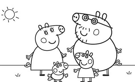 Download 84+ Peppa Pig And Her Teddy Bear Coloring Pages PNG PDF File
