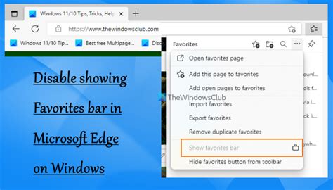 Show Favorites Bar Microsoft Edge Windows 29766 Hot Sex Picture