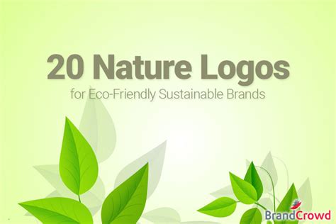 20 Nature Logos For Eco Friendly Sustainable Brands Brandcrowd Blog