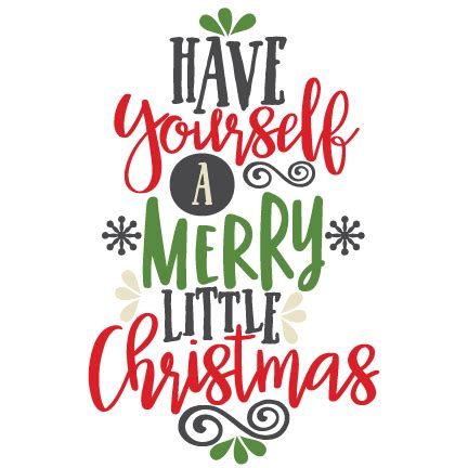 Have A Little Merry Christmas - Merry Christmas 2021 png image