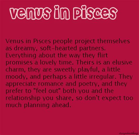 Venus In Pisces With Images Venus In Aries Venus In Cancer Pisces
