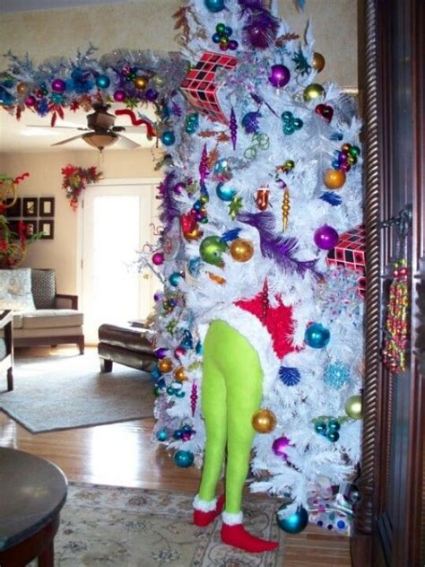 Maybe you would like to learn more about one of these? Grinch tree | Christmas door decorations, Whoville ...