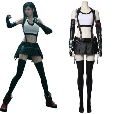 final fantasy vii remake tifa lockhart cosplay costume cosplay costumes cosplay outfits