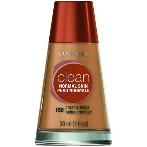 Covergirl Clean Liquid Makeup Creamy Beige 1 Fl Oz