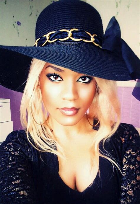 Pin By Stephanie Thomas On Black Beauty Black Beauties Fashion Floppy Hat