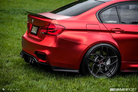 What Do You Say About This Satin Red Bmw M3 Tune Car News