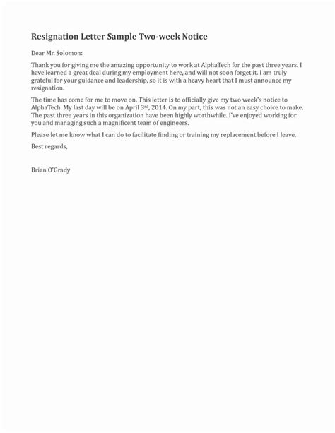 New job resignation letter examples use this resignation letter sample to advise your employer that you're leaving your job because you were offered a new. Two Week Resignation Letter Best Of Resignation Letter Sample 2 Weeks Notice Google Search ...