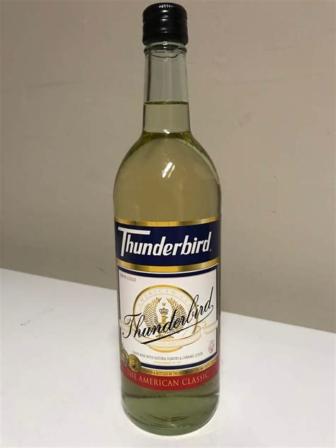 30 Thunderbird Wine Red Label Uk Labels 2021