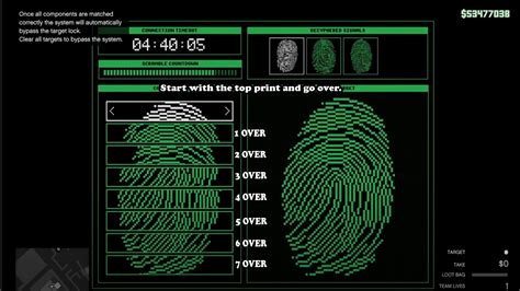 I Made A Help Sheet For The Fingerprint Scans For The Cayo Perico Heist