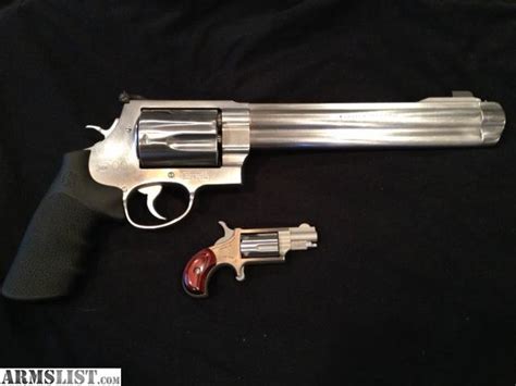 Armslist For Sale Smith And Wesson Revolver 500 50 Caliber Revolver