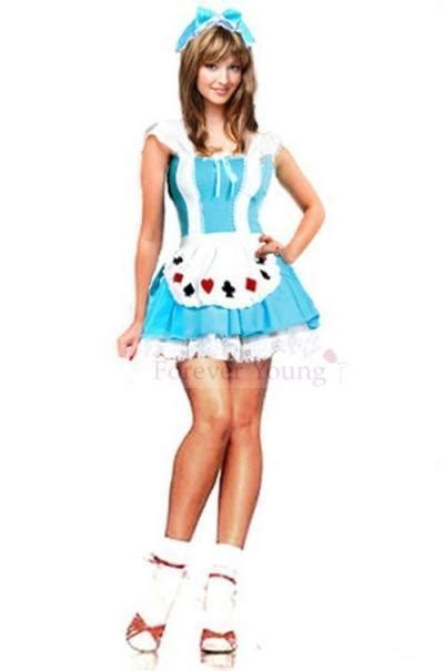 Ladies Pretty Alice In Wonderland Costume Forever Young