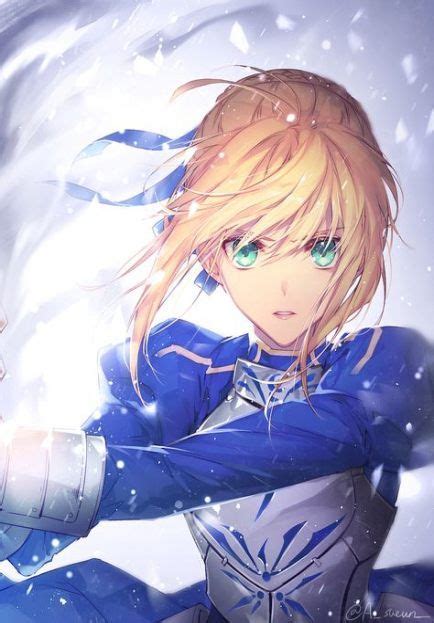42 Trendy hair green eyes blonde | Anime picture, Anime, Fate stay