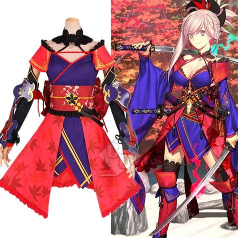 Fate Grand Order Fgo Miyamoto Musashi Cosplay Costume