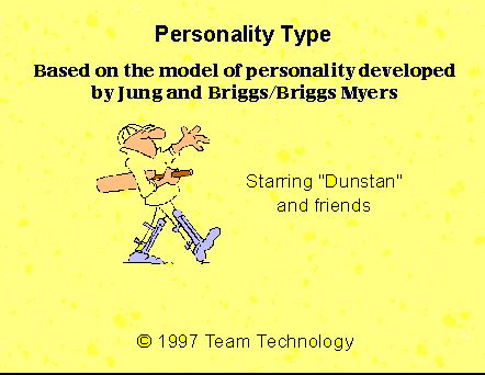 Personality Types - a graphical introduction