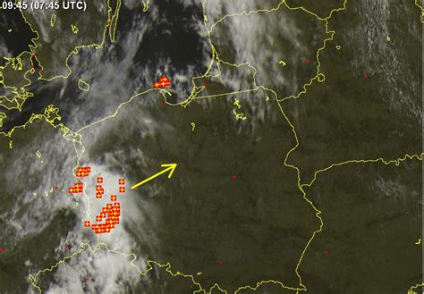 Mapa Satelitarna Pogodowa Dla Polski Polska Mapa