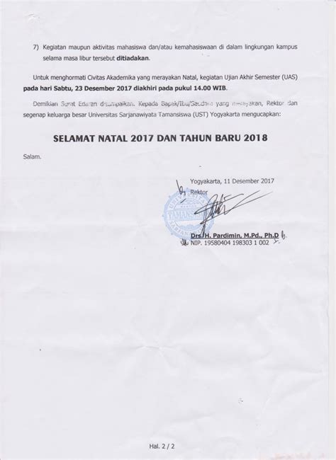 Semoga mendengar balasan dari kamu segera. Contoh Surat Libur Natal Dalam Bahasa Inggris / The Romp ...