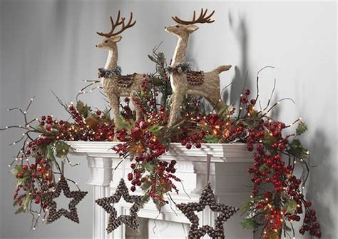 50 Elegant Christmas Mantel Decor Ideas Christmas Mantel Decorations
