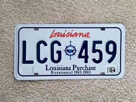 LOUISIANA Bicentennial of Louisiana Purchase REPLICA