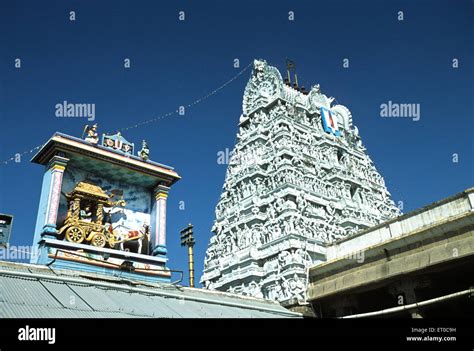 Sri Parthasarathy Temple At Triplicane Madras Chennai Tamil Nadu