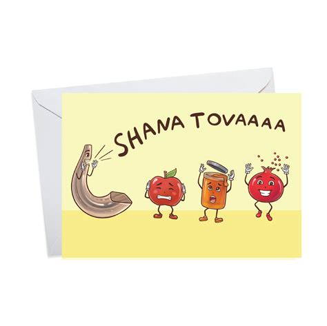 Funny Rosh Hashanah Greeting Card Menschions