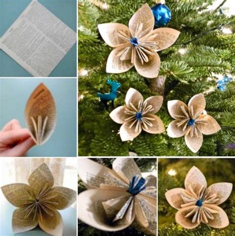 The art of paper folding. DIY Paper Flower Ornaments Pictures, Photos, and Images ...