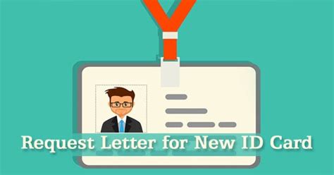New ID Card Request Letter