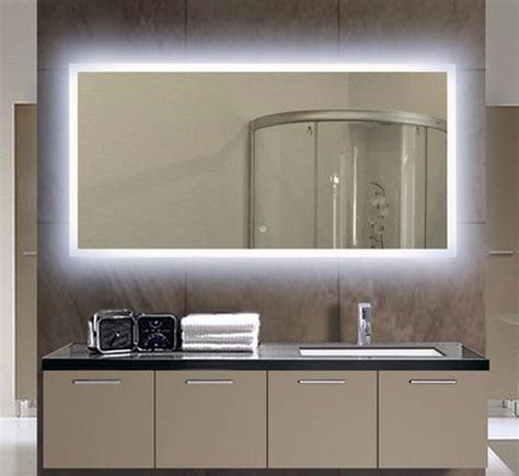 Get free shipping on qualified led light bathroom mirrors or buy online pick up in store today in the bath department. BACKLIT MIRROR RECTANGLE 55 X 28 in Available September 15 ...