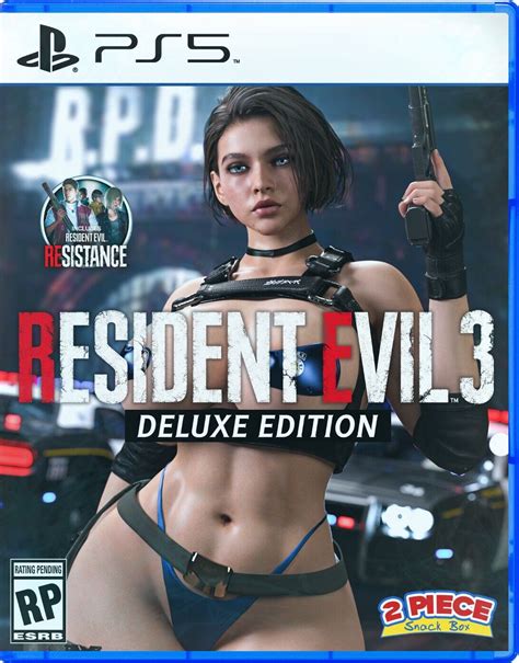 Resident Evil 3 Remake (PlayStation 5) Cover Art Only | No Game