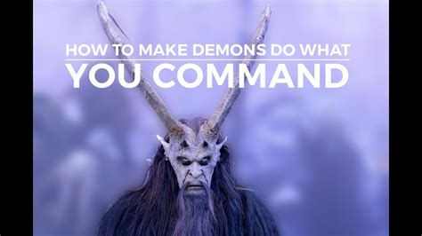How To Control Demons Safely Youtube