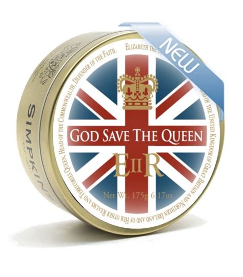 “god Save The Queen” Travel Tin Al Simpkin Traditional British Sweets