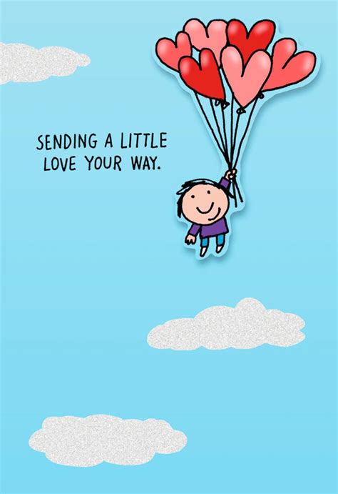 See if any of these recent price drops and. Sending a Little Love Just Because Card - Greeting Cards ...