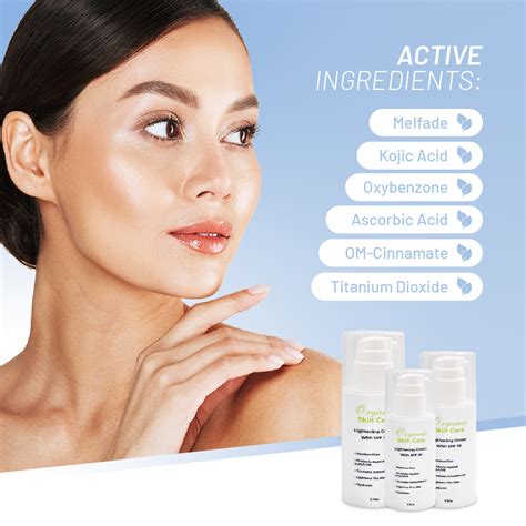 Organic Skin Lightening Cream With Spf 30 Organic Skin Care