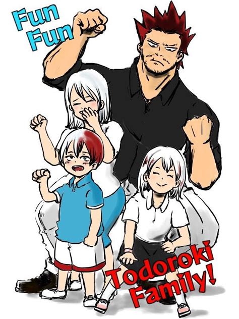 Shouto S Mother And Todoroki Enji [endeavor] And Todoroki Fuyumi And Todoroki Shouto Hero Academia