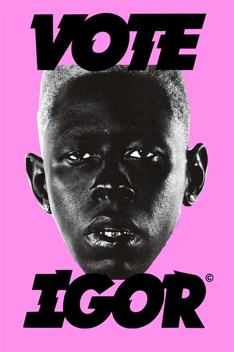 Tyler, the creator's new piece pays homage to himself, his alter ego and his latest album. TYLER THE CREATOR IGOR POSTER 1 - CULTURE POSTERS IGOR