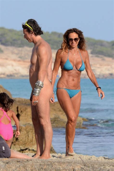 Soldano Kunz Enjoys A Nude Day On The Beach With Cristina Parodi In Formentera 35 Photos