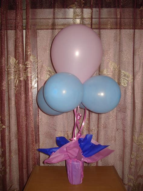 Tipid Party Simple Balloon Centerpiece