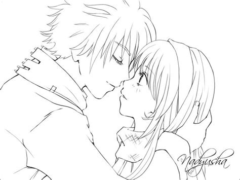 Best Anime Couple Coloring Pages Coloring Pages Anime Paare Anime