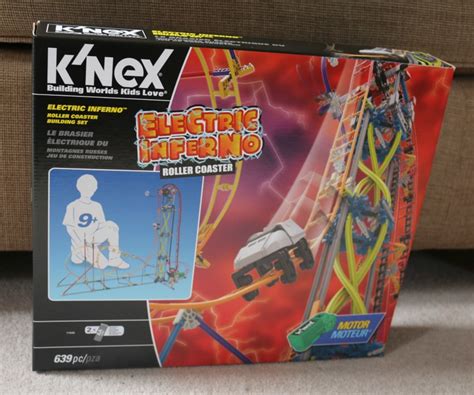 Knex Electric Inferno Roller Coaster 17040 Set Is Motorised