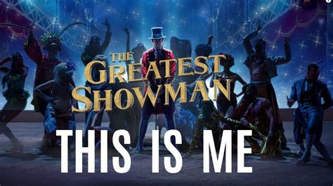 The Greatest Showman This Is Me Instrumental And Lyrics Youtube